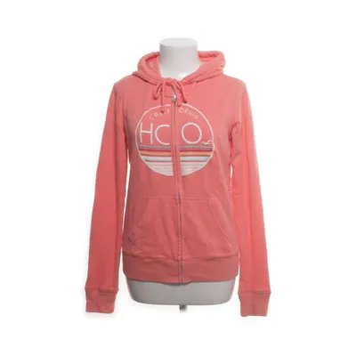Hoodie (Pink, Multicolored) from Hollister Cotton, Polyester