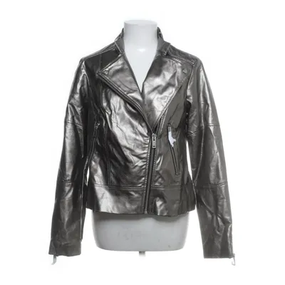 Bikerjacka (Silverfärgad, Grå) från Esmara by Heidi Klum Polyester, Polyuretan, Viskos