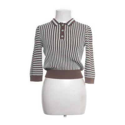 Blouse (Groen, Bruin) van Zara Nylon, Viscose
