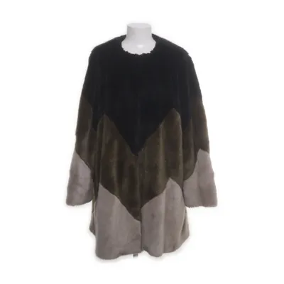 Vinterkappa (Svart, Flerfärgad) från Twinset Akryl, Polyester