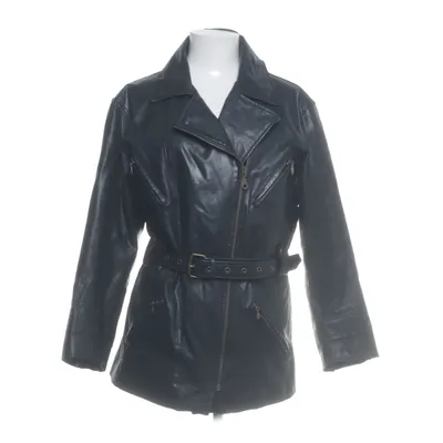 Leather jacket (Black) from Arizona Wild Inspirator Polyester, Leather