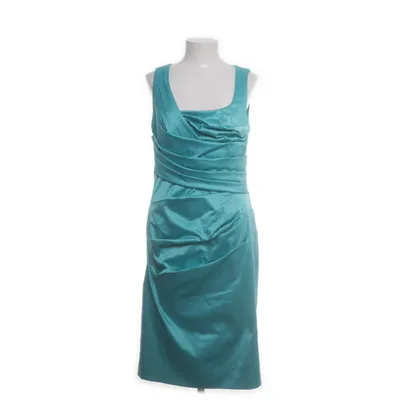 Aftonklänning (Turkos) från Vera Mont Bomull, Elastan, Nylon, Polyester