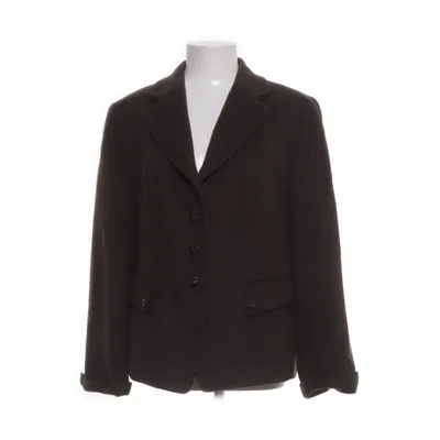 Blazer (Marron) de Marcona Polyester, Viscose