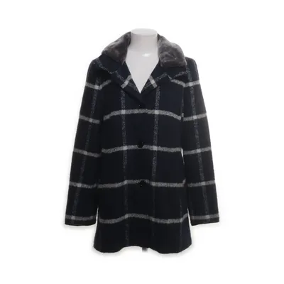 Frakke (Blå, Hvid) fra Gil Bret Alpacauld, Bomuld, Nylon, Polyester, Uld