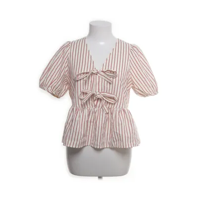 Top (Beige, Red) from Carin Wester Cotton, Polyester, Viscose