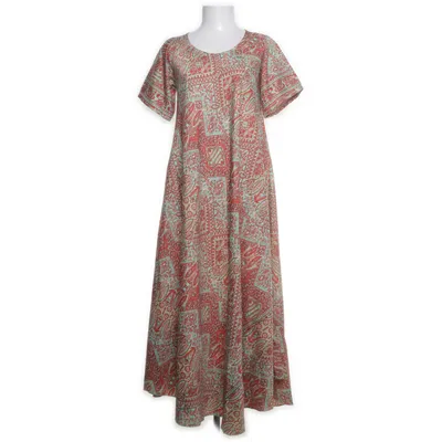 Maxi jurk (Turquoise, Rood) van Bigg Bull Polyester, Zijde
