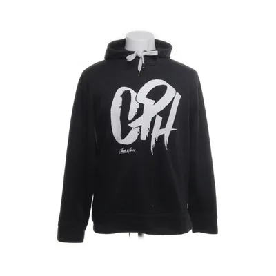 Hoodie (Black) from Originals by Jack & Jones Polyester, Cotton