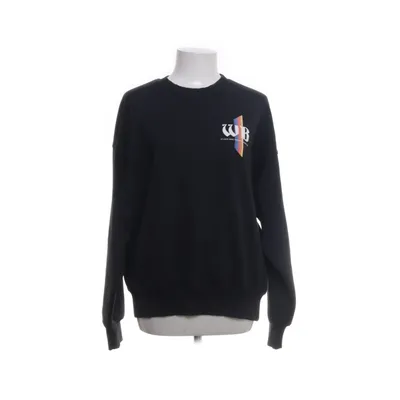 Sweatshirt (Zwart) van WRSTBHVR Organisch katoen, Polyester