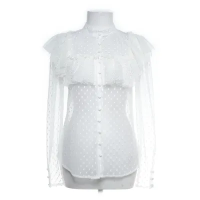 Blouse (White) from Sandra Mansour x H&M