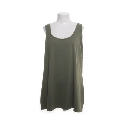 Tank Top (Green) from Shein Curve Elastane, Polyester