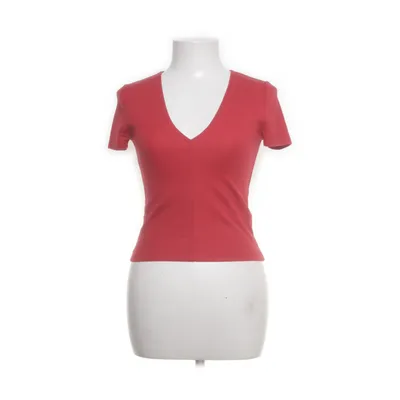 Top (Red) from Zara Trafaluc Elastane, Polyester, Viscose