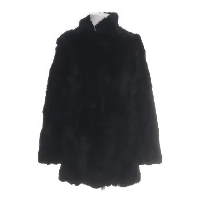 Pälsjacka (Svart) från Hollies Stockholm Bomull, Kaninpäls, Polyester, Skinn