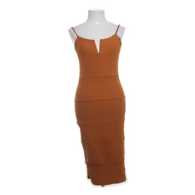 Jurk (Bruin) van Pretty Body Elastaan, Polyester