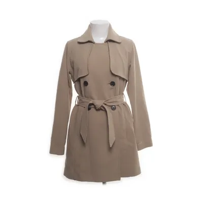 Trenchcoat (Beige) från Abercrombie & Fitch Elastan, Polyester, Viskos