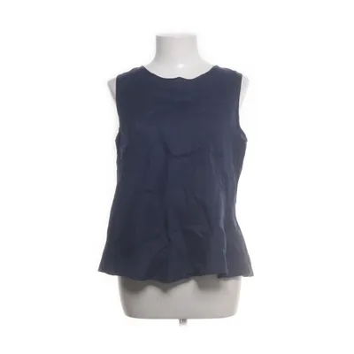 Peplum top (Blauw) van United Colors of Benetton Linnen