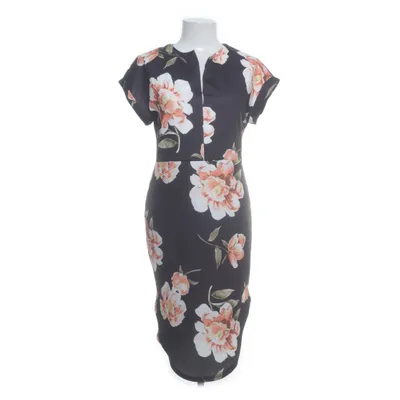 Klänning (Svart, Flerfärgad) från Shein Elastan, Polyester