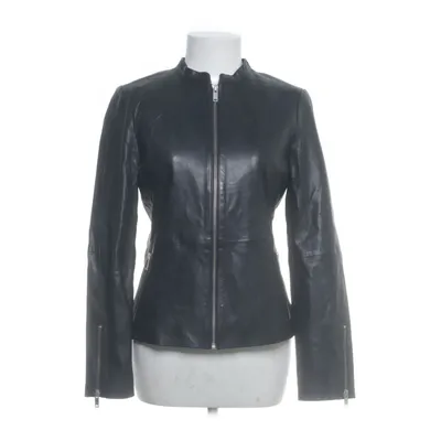 Läderjacka (Svart) från InWear Polyester, Skinn