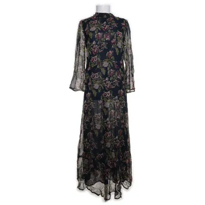 Maxi dress (Blue, Multicolored) from Zara Woman Premium Collection Viscose, Polyester