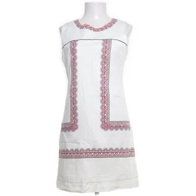 Dress (White, Multicolored) from Jaune Rouge Cotton, Elastane