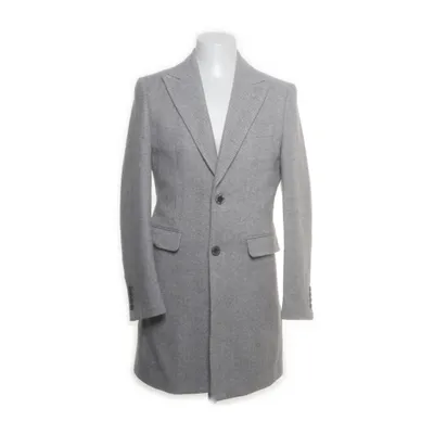 Coat (Gray) from Gianni Feraud Acrylic, Polyester, Wool, Viscose