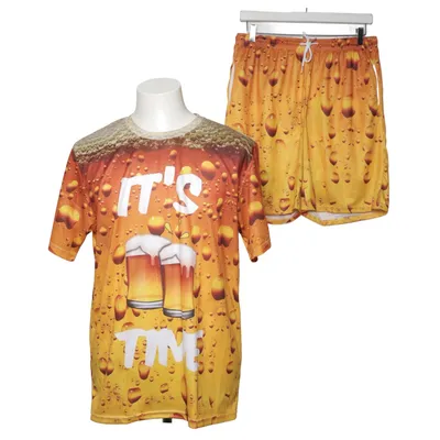 Ensemble (Jaune, Marron) Polyester