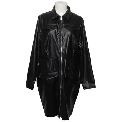 Coat (Black) from Eilly Bazar Polyester, Polyurethane