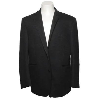 Blazer (Gris) de Lapidus Coton, Polyester, Laine