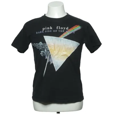 T-shirt (Zwart, Meerkleurig) van Rock@Tees Katoen