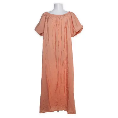 Långklänning (Orange) från H&M Polyamid, Viskos, Bomull