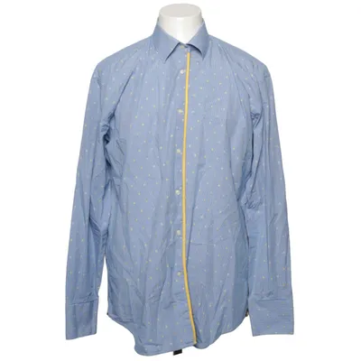 Shirt (Blue, Yellow, White) from Circle of Gentlemen Cotton