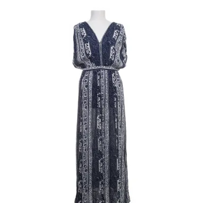 Maxi dress (White, Blue) from Oysho Viscose