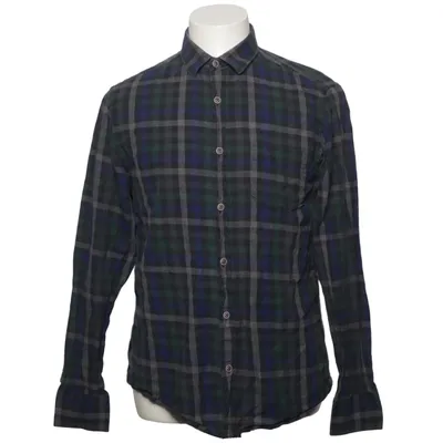 Chemise en flanelle (Bleu, Vert, Gris) de Mudo Collection Coton