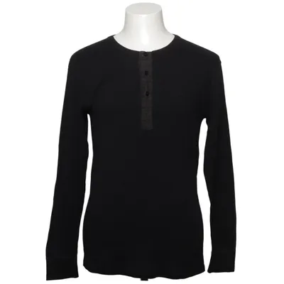 Henley T-shirt (Sort) fra JBS Bomuld
