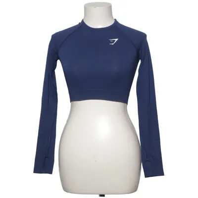 Træningstop (Blå) fra Gymshark Elastan, Polyamid