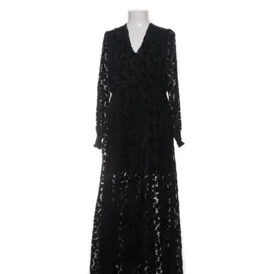 Robe longue (Gris, Noir) de Birgitte Herskind Acétate, Polyamide, Viscose
