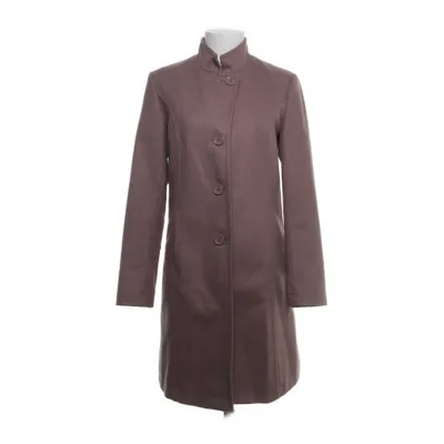 Coat (Brown) from Sisley Polyester, Wool, Viscose