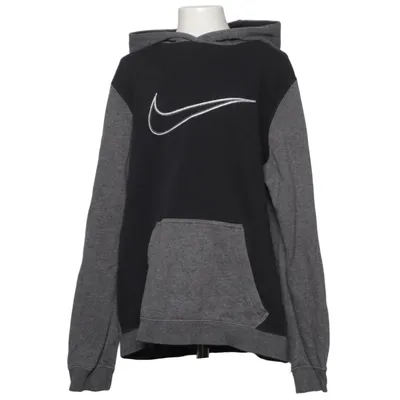 Huvtröja (Grå, Svart) från Nike Bomull, Polyester