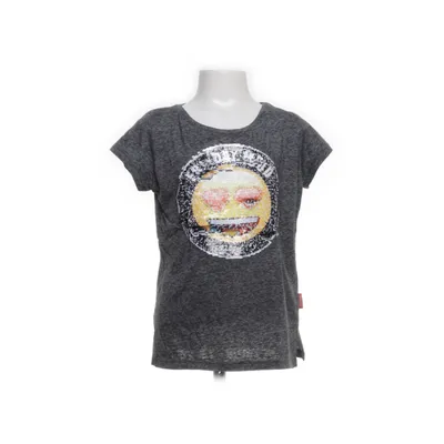 T-shirt (Grå) från Emoji Bomull, Polyester