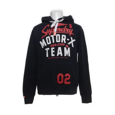 Huvtröja (Svart, Flerfärgad) från Superdry Bomull, Polyester