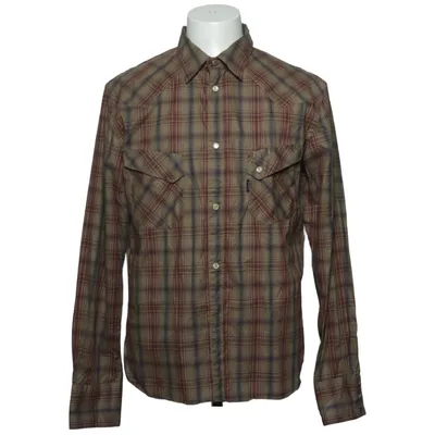 Flanellen overhemd (Bruin, Meerkleurig) van Paul Smith Jeans Katoen