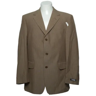 Blazer (Brown) from TESSUTI DI SONDRIO Cotton