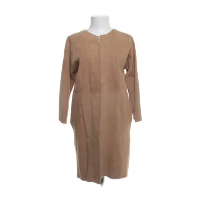 Leren jas (Beige) van Hallhuber Leer