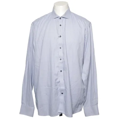 Shirt (Blauw) van Bruun & Stengade Katoen
