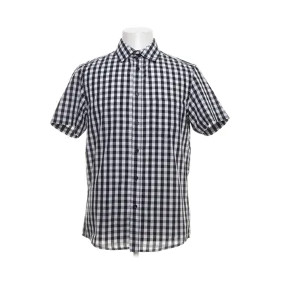 Kortærmet skjorte (Sort, Hvid) fra Sinsay Polyester