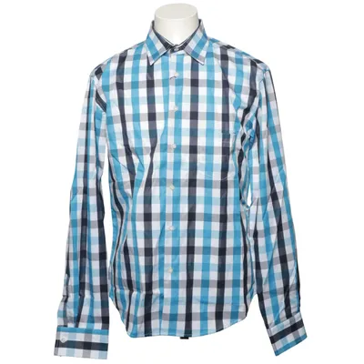 Shirt (Blue, White, Gray) from Kayhan Cotton, Polyester