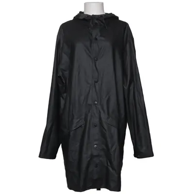 Regnfrakke (Sort) fra Rains Polyester, Polyurethan