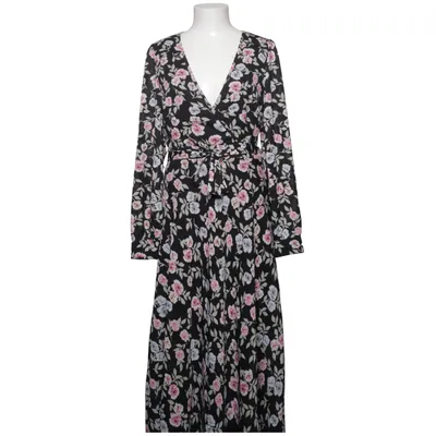 Wrap dress (Black, Multicolored) from Belcci Polyester