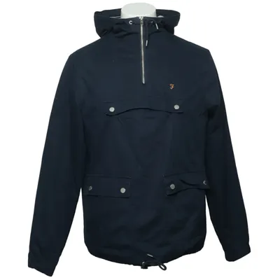 Anorak (Blue) from Farah Cotton, Polyester