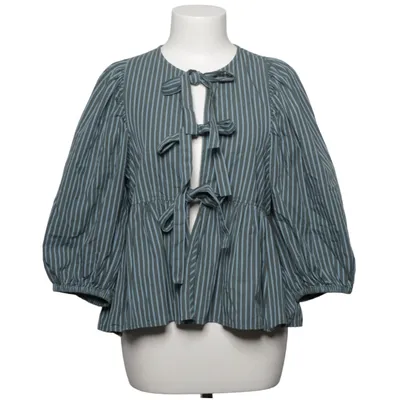 Bluse (Grün, Blau) von Boii Baumwolle