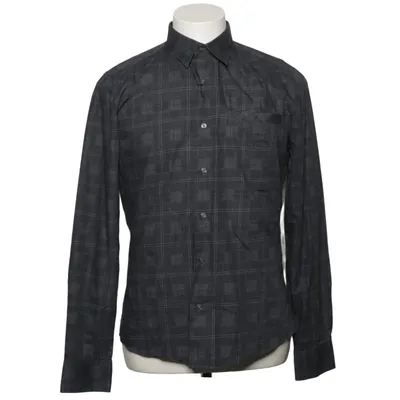 Chemise (Gris, Noir) de Riley Black Coton